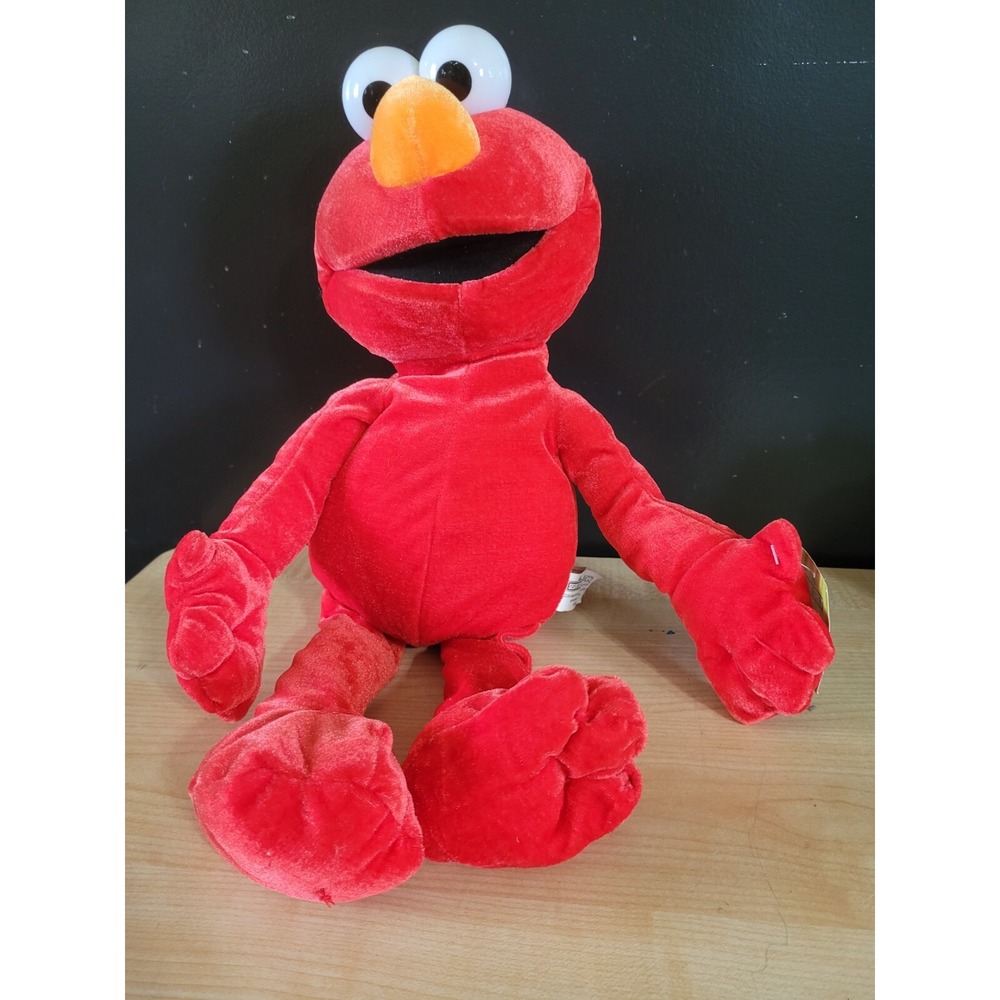 NWT 2003 Sesame Street Workshop 20" Elmo Stuffed Plush Animal Muppet Toy Red NEW